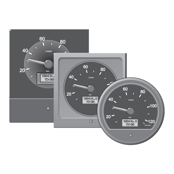 Siemens E-Tacho 1323.01 Gebrauchsanleitung