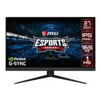 MSI Optix G273 Benutzerhandbuch