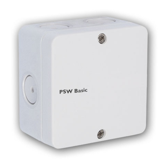 Resol PSW Basic Handbuch