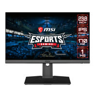MSI Optix MAG275R2 3CB5 Benutzerhandbuch