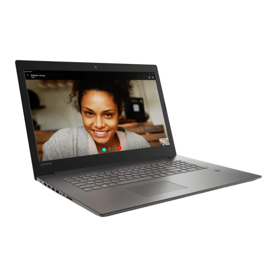 Lenovo ideapad 320-17IKB Gebrauchsanweisung