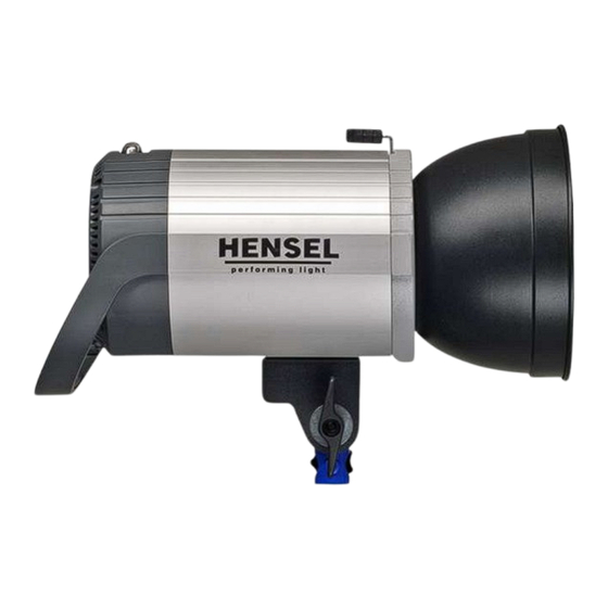 Hensel Expert Pro Bedienungsanleitung