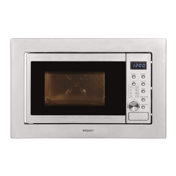 exquisit EMW20-DG-020 inox Gebrauchsanweisung