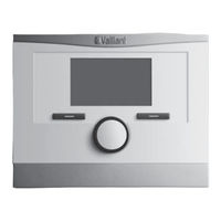 Vaillant calorMATIC 450f - VRC 450f Installationsanleitung Für Den Fachmann