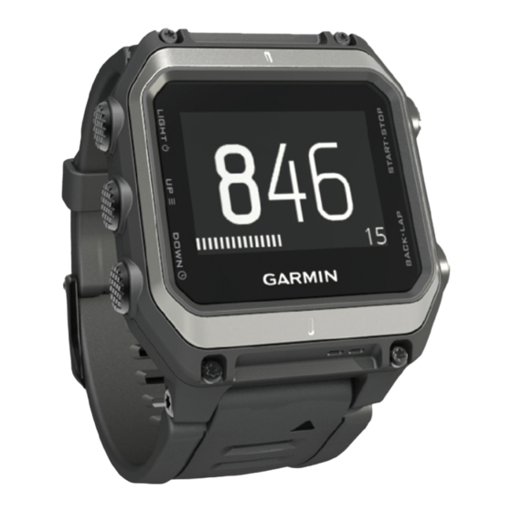 Garmin epix Handbücher