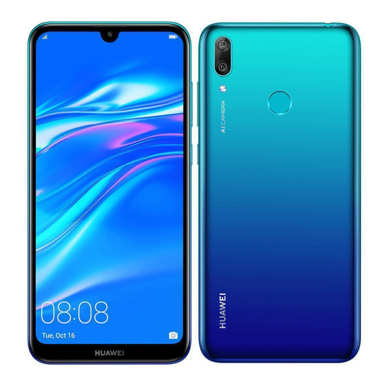 Huawei Y7 2019 Schnellstartanleitung