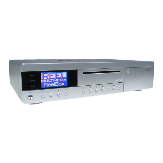 Reel ReelBox Avantgarde Series II Benutzerhandbuch