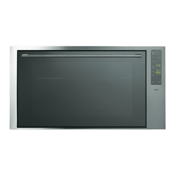 Atag OX9011T Bedienungsanleitung