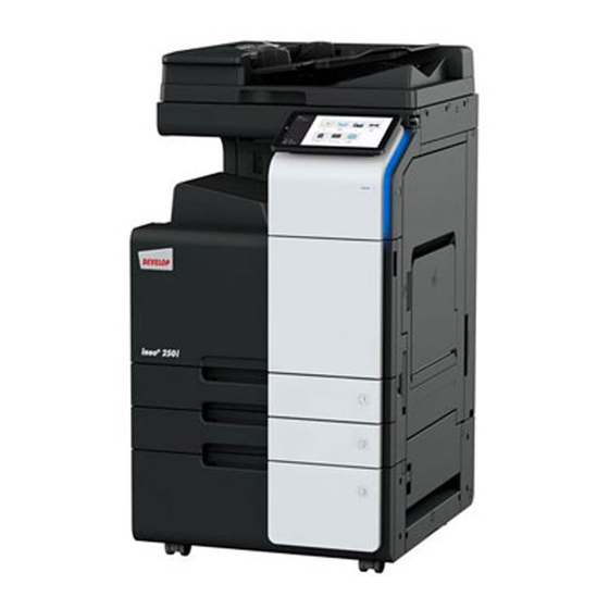 Develop ineo+ 250 Handbuch