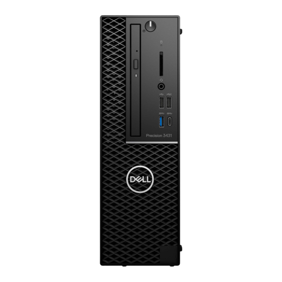 Dell Precision 3431 Small Form Factor Einrichtungshandbuch