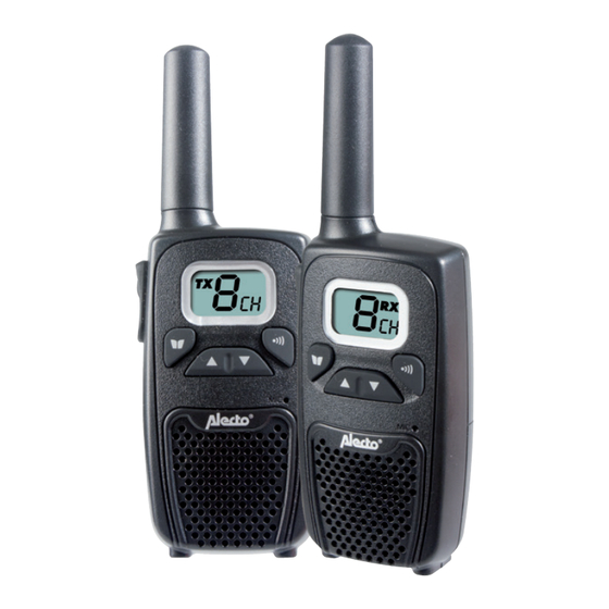 Alecto FR-12 Bedienungsanleitung