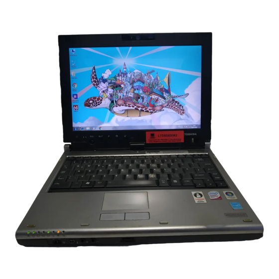 Toshiba PORTEGE M700 Benutzerhandbuch