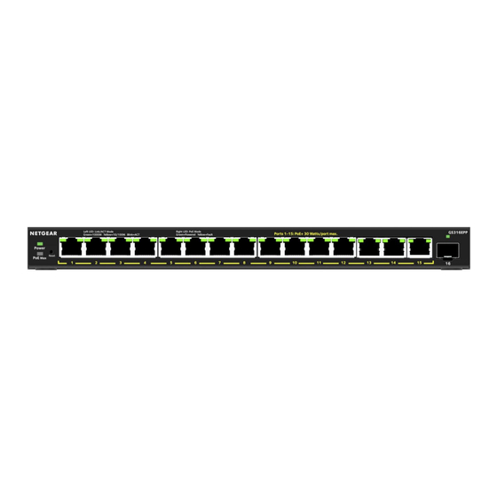 NETGEAR GS316EP Benutzerhandbuch