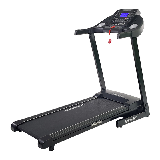 Tunturi FitRun 40i Benutzerhandbuch