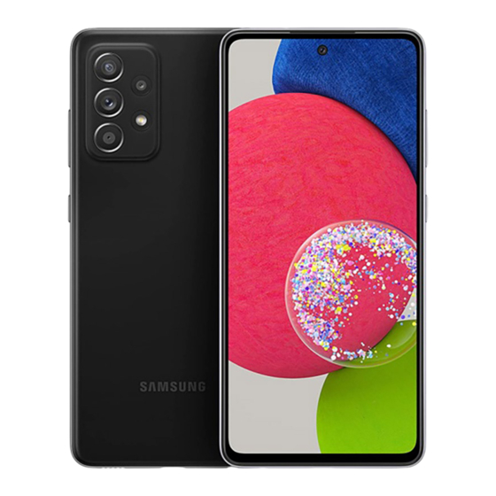 Samsung Galaxy A52s 5g Bedienungsanleitung Deutsch Pdf SAMSUNG GALAXY A52S 5G BENUTZERHANDBUCH Pdf-Herunterladen | ManualsLib