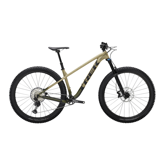 Trek ROSCOE 7 Ergänzendes Wartungshandbuch
