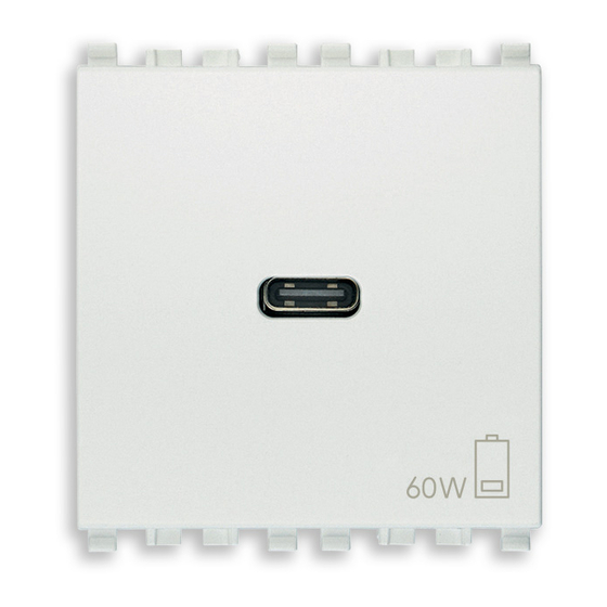 Vimar EIKON 20298.60 Bedienungsanleitung