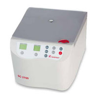 Sarstedt SC 2700 Bedienungsanleitung