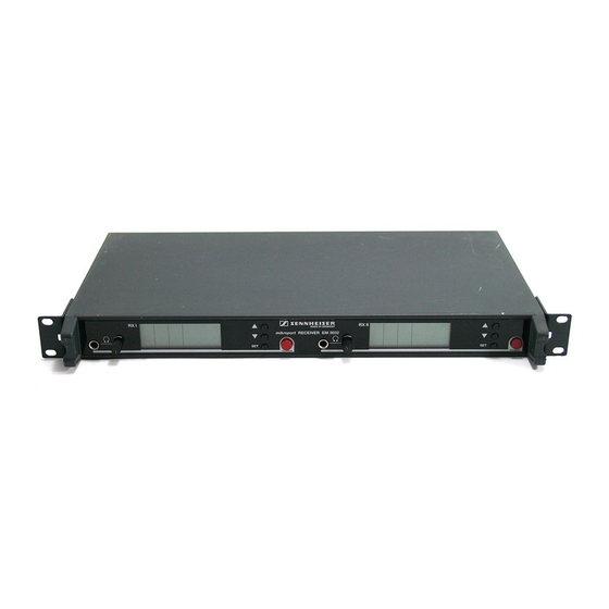 Sennheiser EM 3031 Gebrauchsanleitung