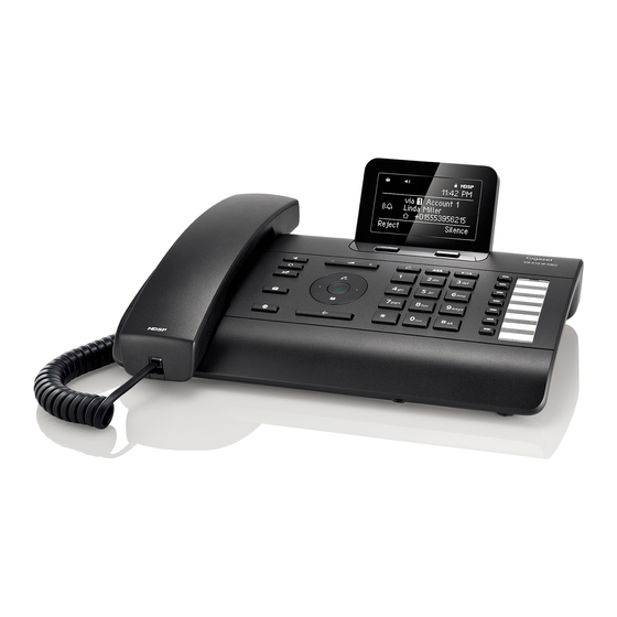 Gigaset DE410 IP PRO Bedienungsanleitung
