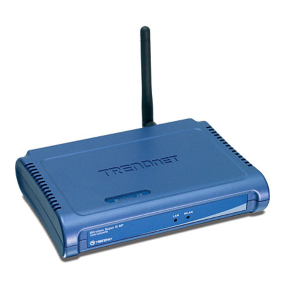 TRENDnet TEW-450APB Schnellinstallationsanleitung