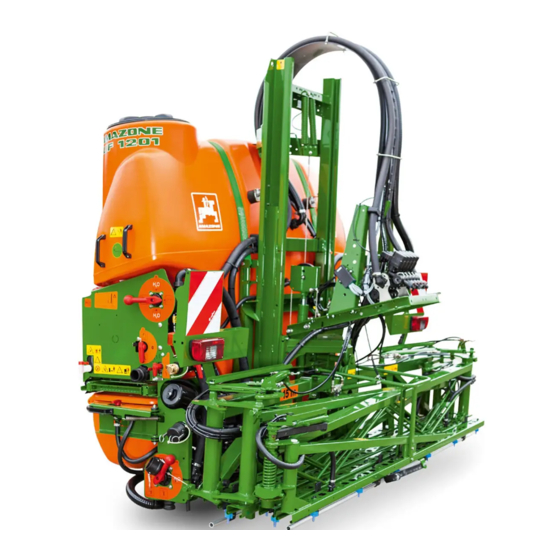 Amazone UF 901 Betriebsanleitung