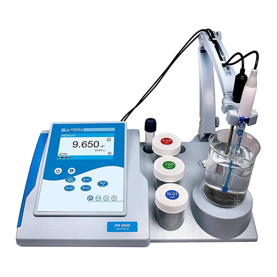 APERA INSTRUMENTS 9500-Serie Bedienungsanleitung