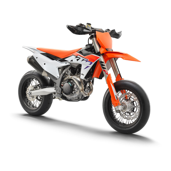 KTM 450smr Bedienungsanleitung