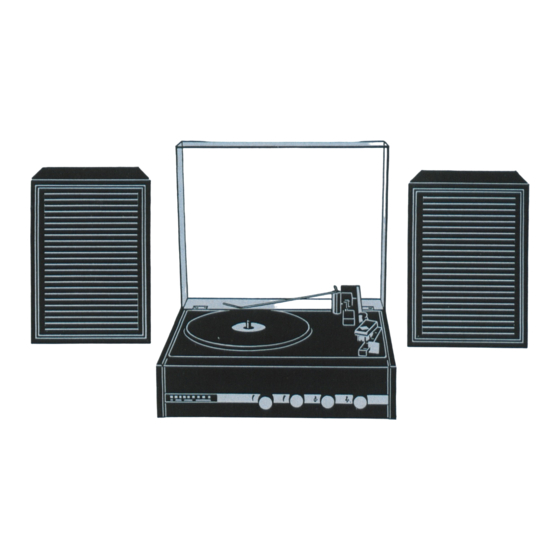 Telefunken V 511 stereo automatic Bedienungsanleitung