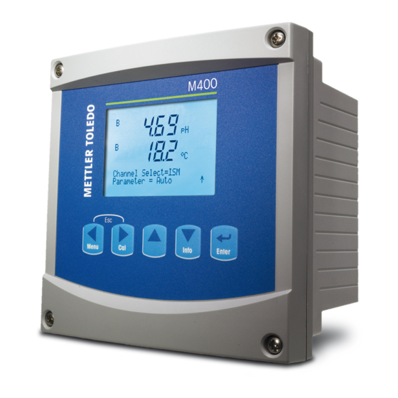 Mettler Toledo M400 Quick Setup”-Anleitung