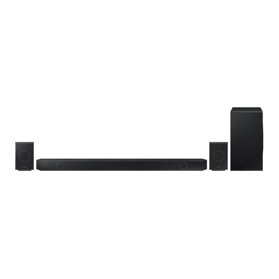 Samsung HW-Q990D Einfache Bedienungsanleitung