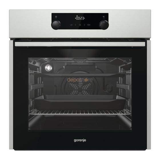 Gorenje PACIFIC Pyro Ind Detaillierte Gebrauchsanweisung