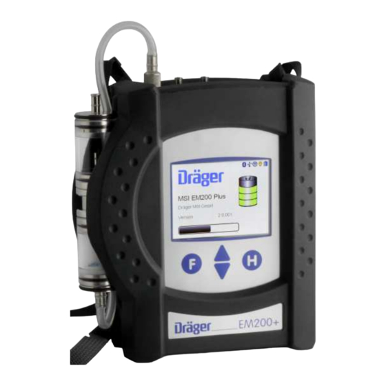 Dräger EM200plus Bedienungsanleitung