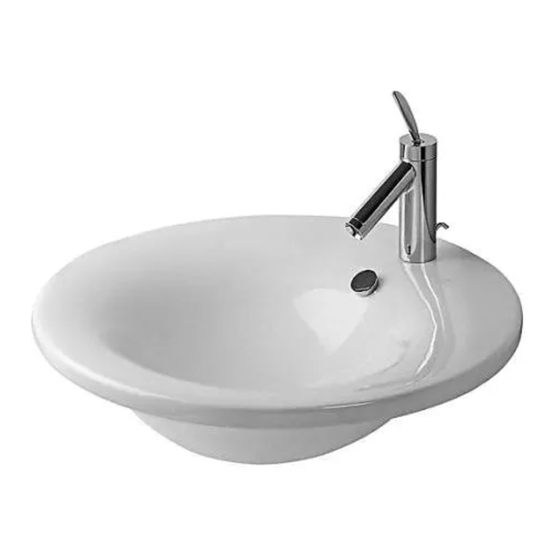 Duravit Starck 1 04057500 Serie Montageanleitung