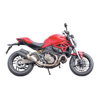 Ducati MONSTER 821 Anleitung- Und Instandhaltungsheft