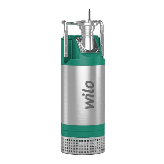 Wilo -Padus PRO M08L/T039-540/A Einbau- Und Betriebsanleitung