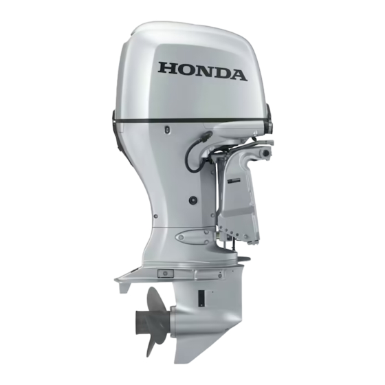 Honda Marine BF135A Bedienungsanleitung
