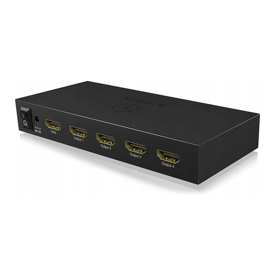 Icy Box IB-SPL1041 Betriebsanleitung
