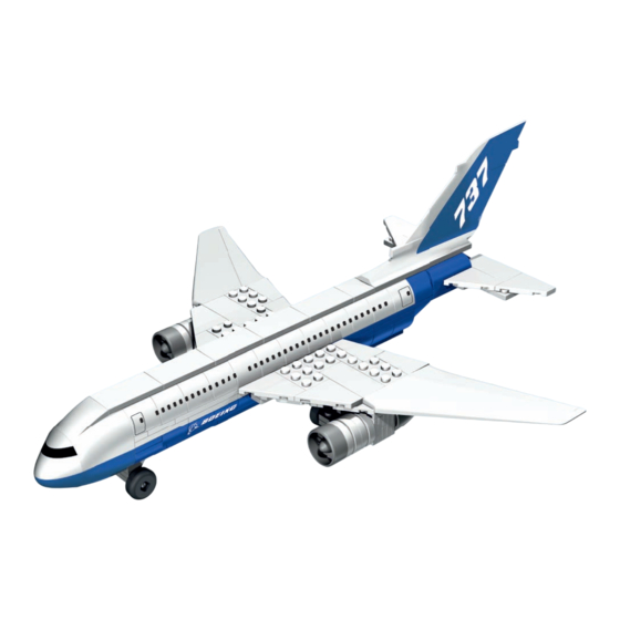 COBI Boeing 737 Montageanleitung
