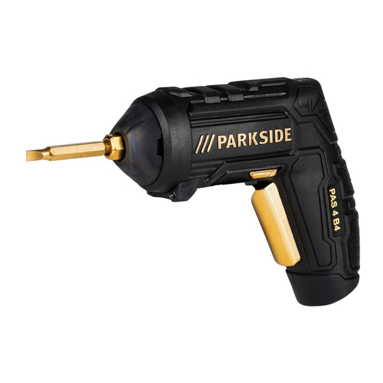 Parkside PAS 4 B4 Originalbetriebsanleitung