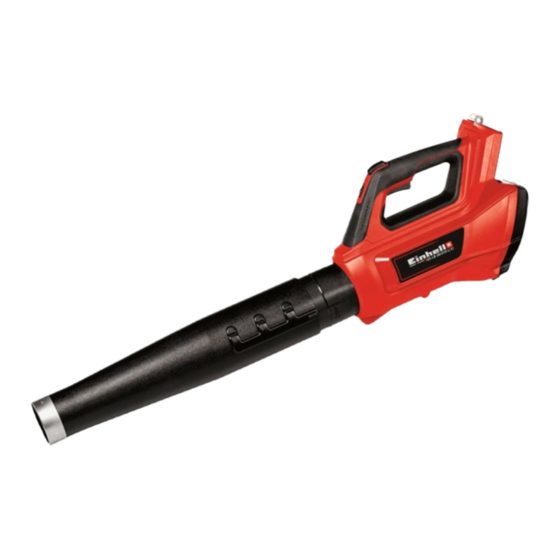 EINHELL GP-LB 36/210 Li E-Solo Originalbetriebsanleitung