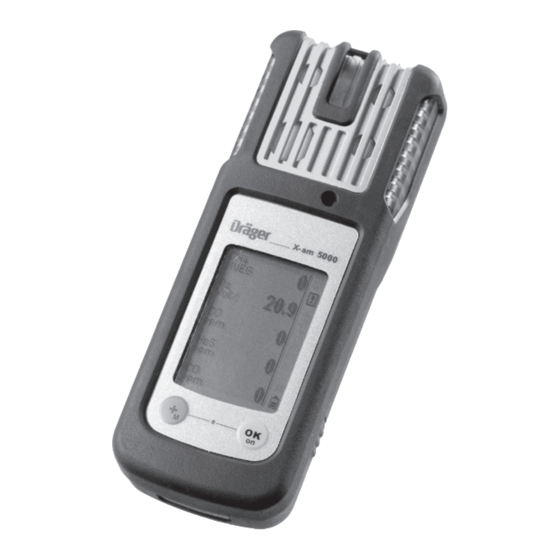 Dräger Serie MQG 00xx X-am 5000 Technisches Handbuch