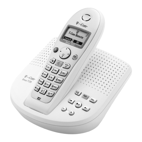 T-COM Sinus 712A Bedienungsanleitung