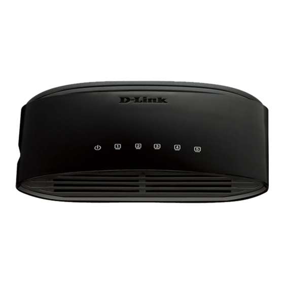 D-Link DES-1005D Installationsanleitung