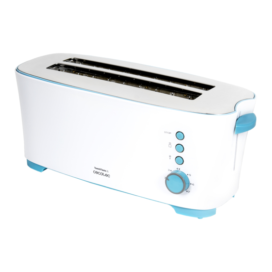 cecotec TOAST&TASTE 2L Bedienungsanleitung