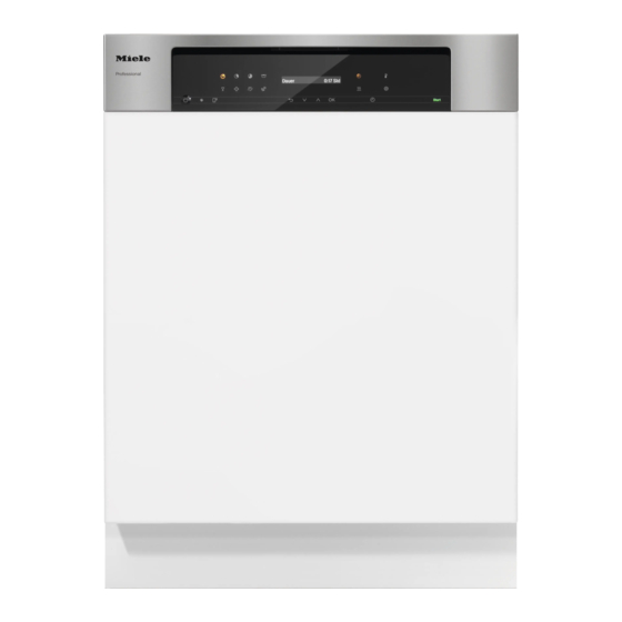 Miele PFD 102 i Montageplan