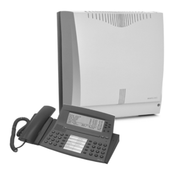 Aastra Ascotel Office 45pro Anleitung