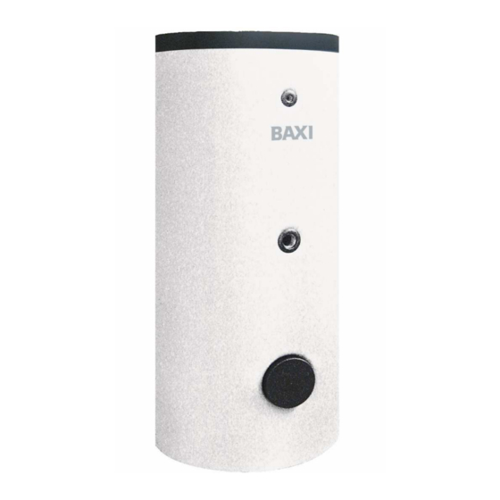 Baxi UBHP SC series Handbücher