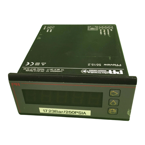 PR electronics PReview 5515 Bedienungsanleitung