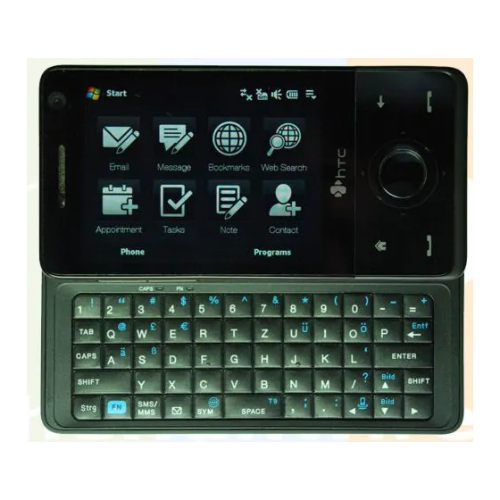 HTC Xda diamond pro 02 Handbücher